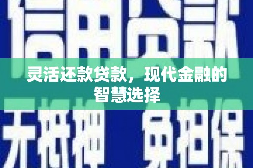 户县灵活还款贷款，现代金融的智慧选择