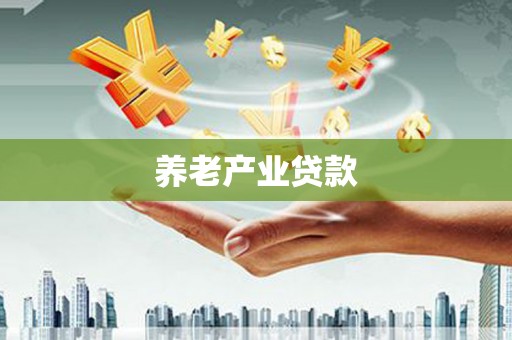 户县养老产业贷款