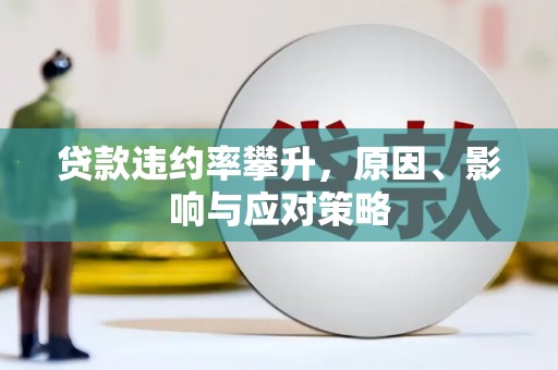 户县贷款违约率攀升，原因、影响与应对策略