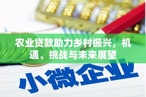 户县农业贷款助力乡村振兴，机遇、挑战与未来展望