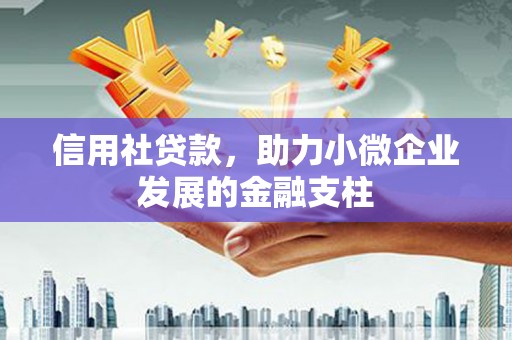 户县信用社贷款，助力小微企业发展的金融支柱