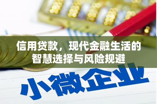 户县信用贷款，现代金融生活的智慧选择与风险规避
