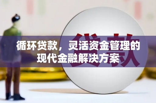 户县循环贷款，灵活资金管理的现代金融解决方案