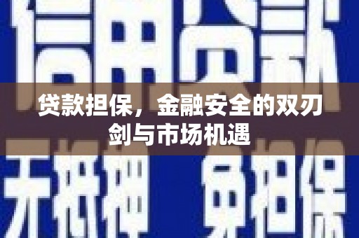 户县贷款担保，金融安全的双刃剑与市场机遇