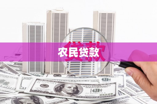户县农民贷款