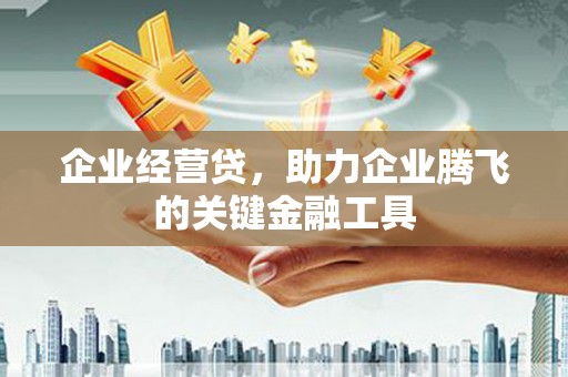 户县企业经营贷，助力企业腾飞的关键金融工具