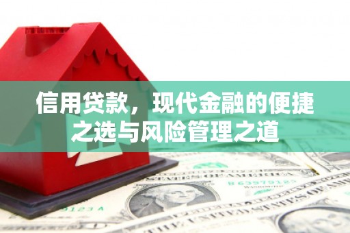 户县信用贷款，现代金融的便捷之选与风险管理之道