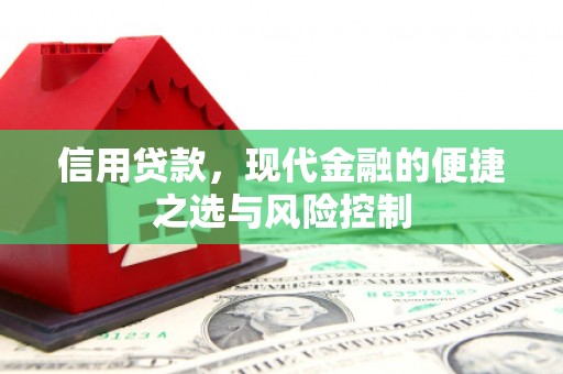 户县信用贷款，现代金融的便捷之选与风险控制