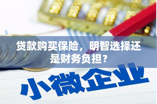 户县贷款购买保险，明智选择还是财务负担？
