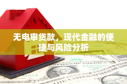 户县无电审贷款，现代金融的便捷与风险分析