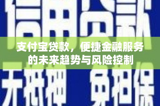 户县支付宝贷款，便捷金融服务的未来趋势与风险控制