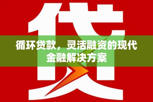户县循环贷款，灵活融资的现代金融解决方案