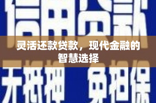 户县灵活还款贷款，现代金融的智慧选择