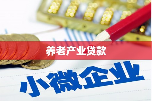 户县养老产业贷款