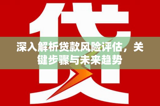 户县深入解析贷款风险评估，关键步骤与未来趋势