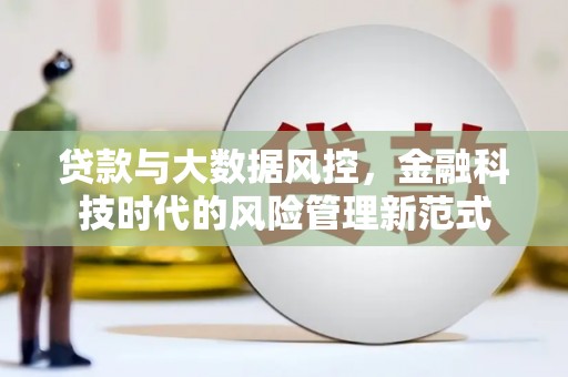 户县贷款与大数据风控，金融科技时代的风险管理新范式