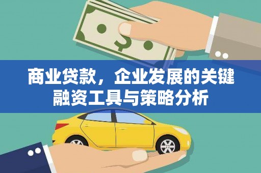 户县商业贷款，企业发展的关键融资工具与策略分析