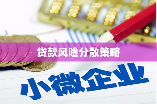 户县贷款风险分散策略