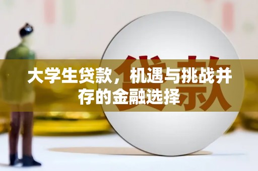 户县大学生贷款，机遇与挑战并存的金融选择