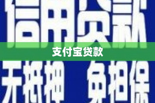 户县支付宝贷款