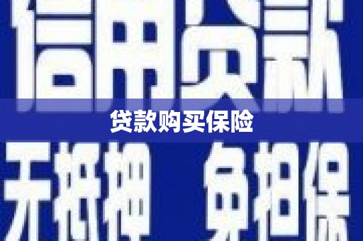 户县贷款购买保险
