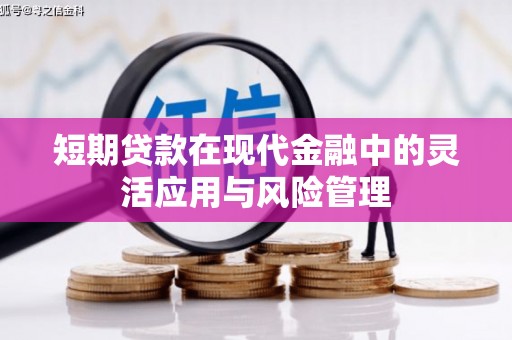 户县短期贷款在现代金融中的灵活应用与风险管理